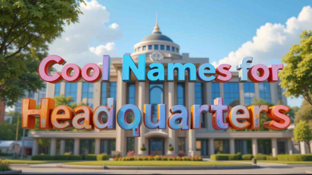cool names for headquarters