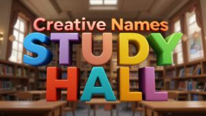 creative names for study hall