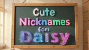 cute nicknames for daisy
