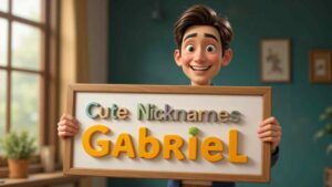 cute nicknames for gabriel