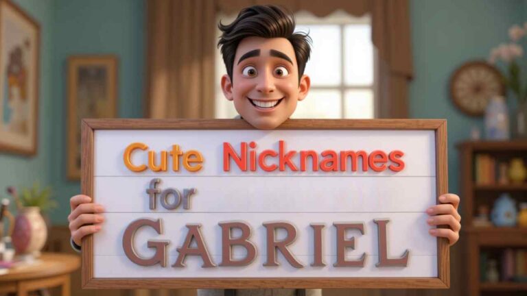 cute nicknames for gabriel