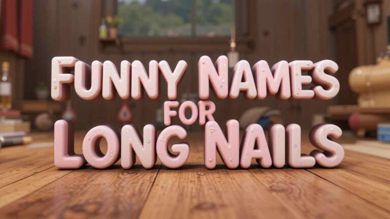 funny names for long nails