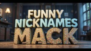 funny nicknames for mack