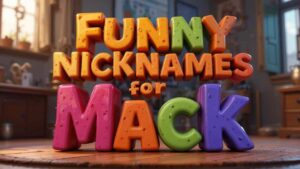 funny nicknames for mack