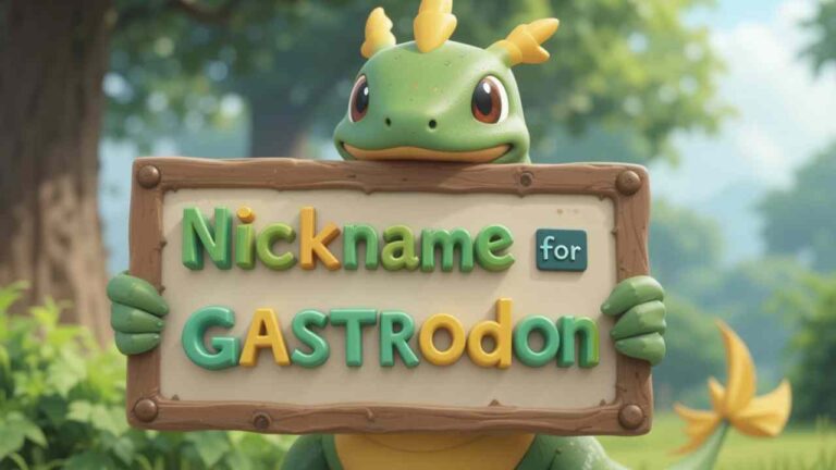 nicknames for gastrodon