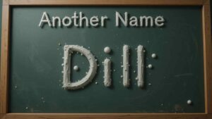 another name for dill