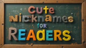 cute nicknames for readers