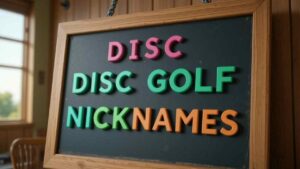 disc golf nicknames