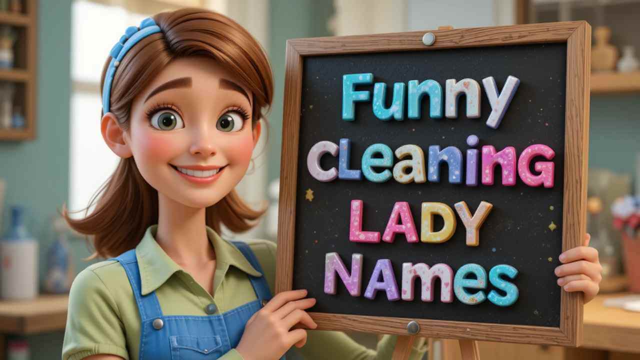 funny cleaning lady names