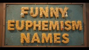 funny euphemism names