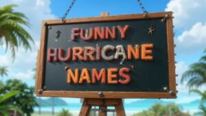 funny hurricane names