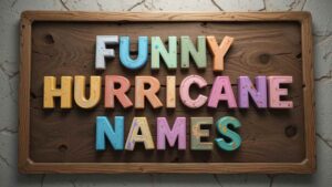 funny hurricane names