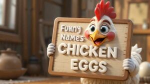 funny names for chicken eggs