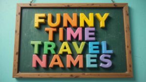 funny time travel names