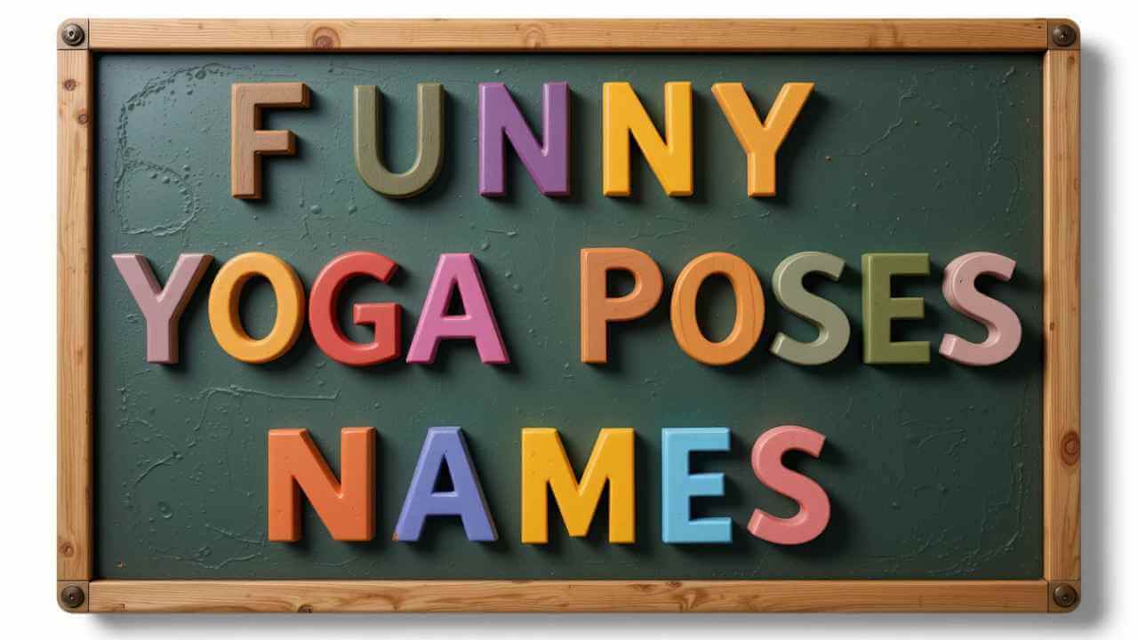 funny yoga poses names