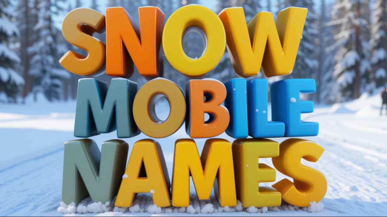 snowmobile names