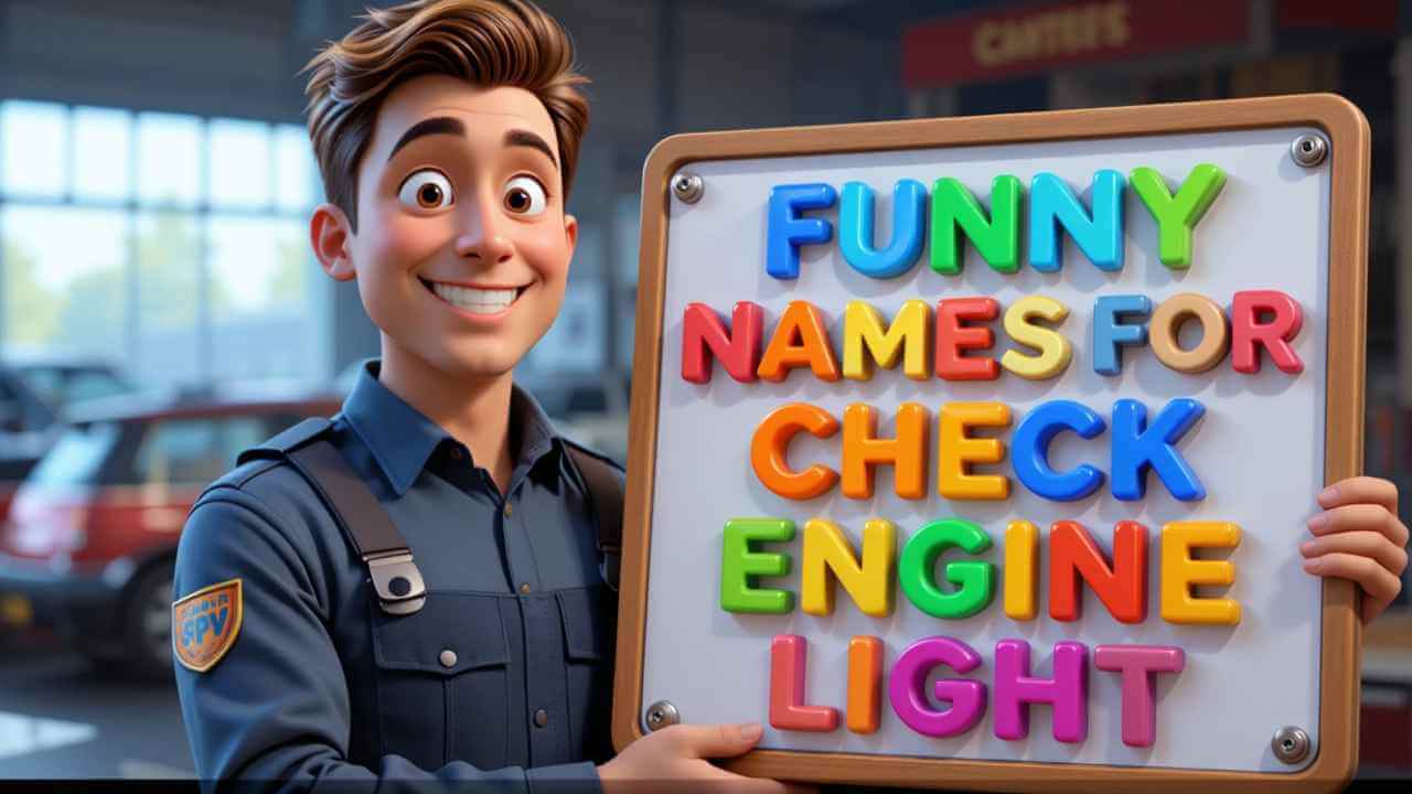 funny names for check engine light
