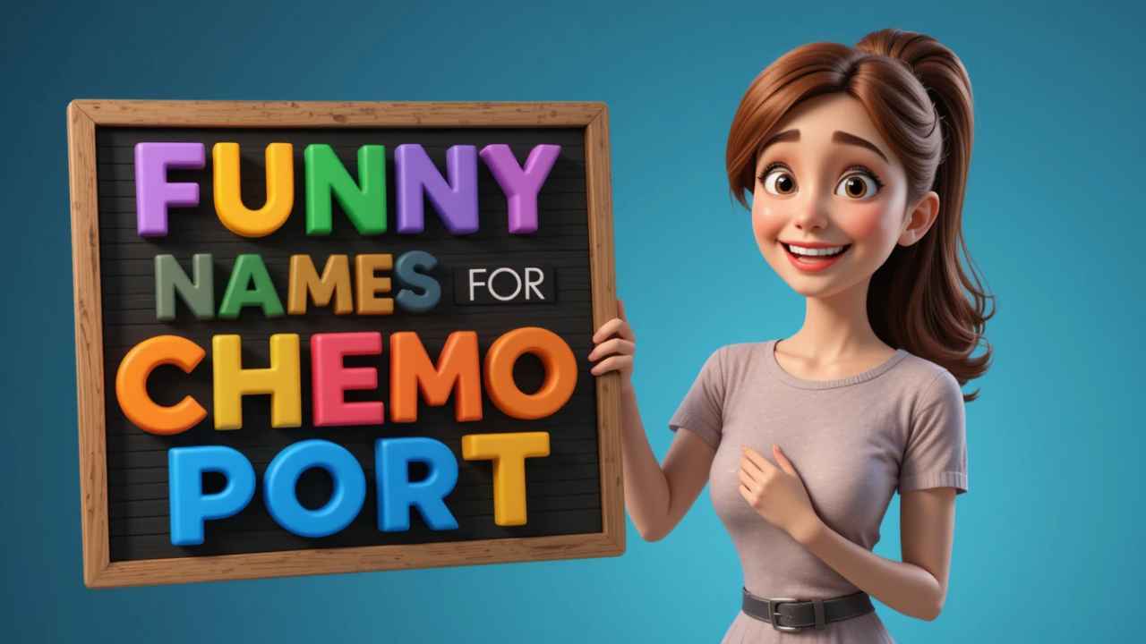 funny names for chemo port