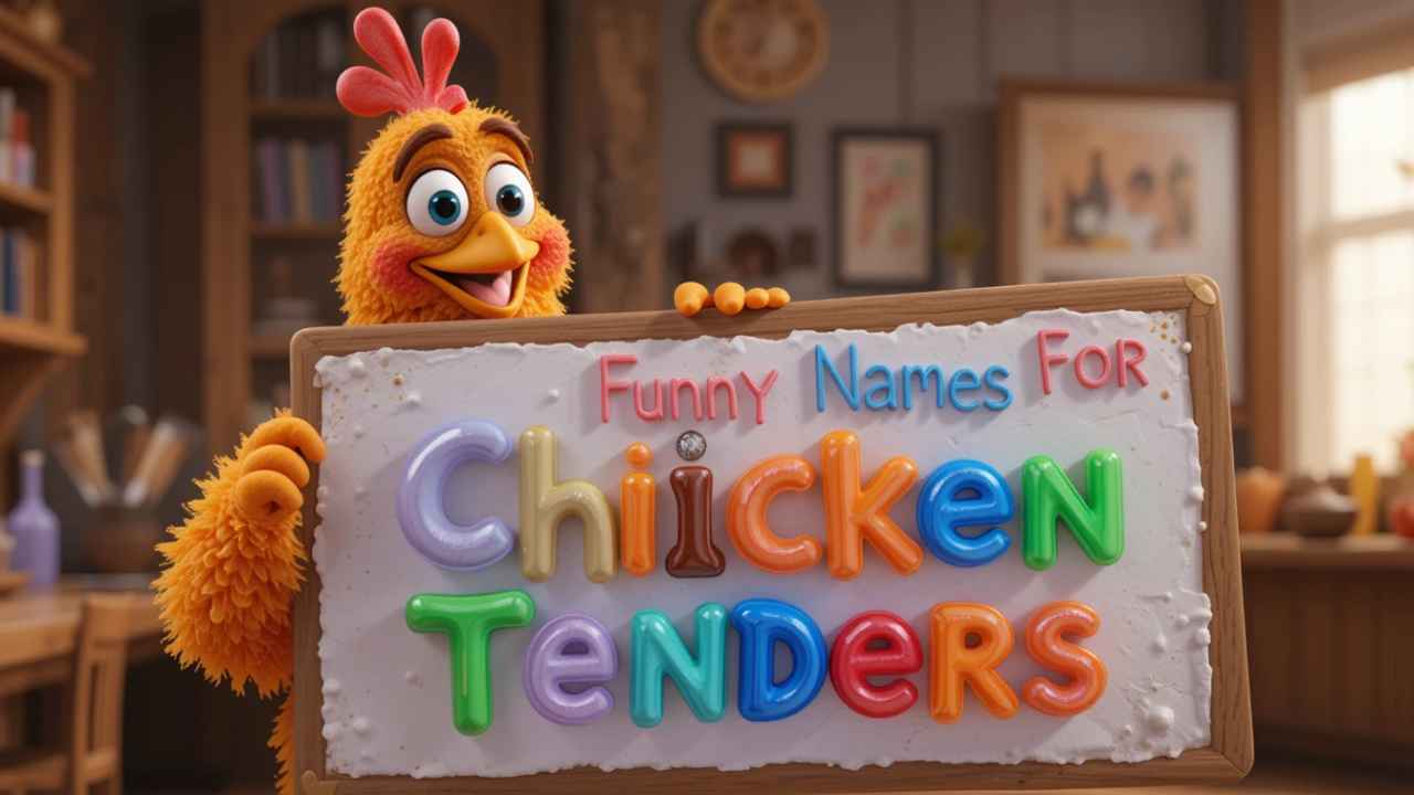 funny names for chicken tenders
