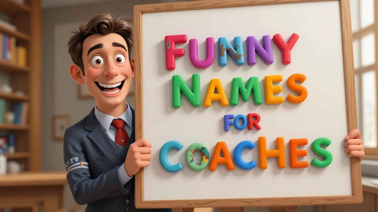 funny names for coaches