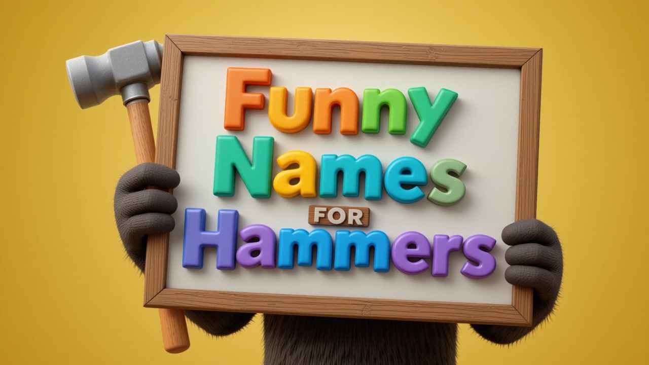 funny names for hammers