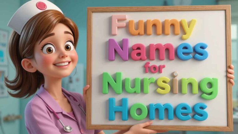 funny names for nursing homes