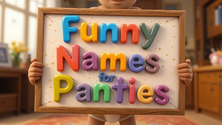 funny names for panties