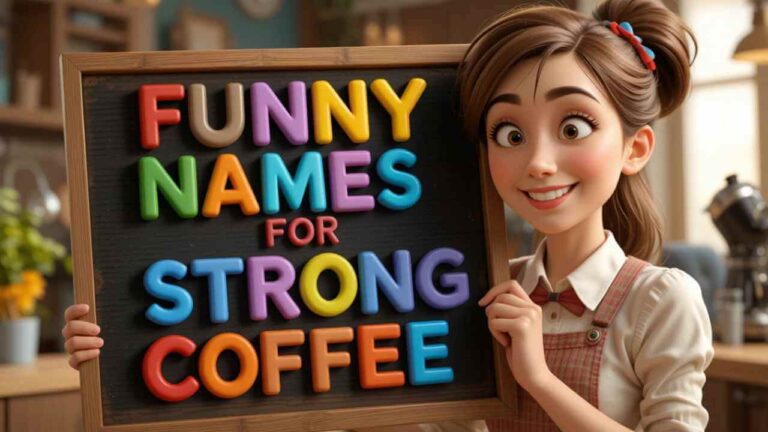 funny names for strong coffee