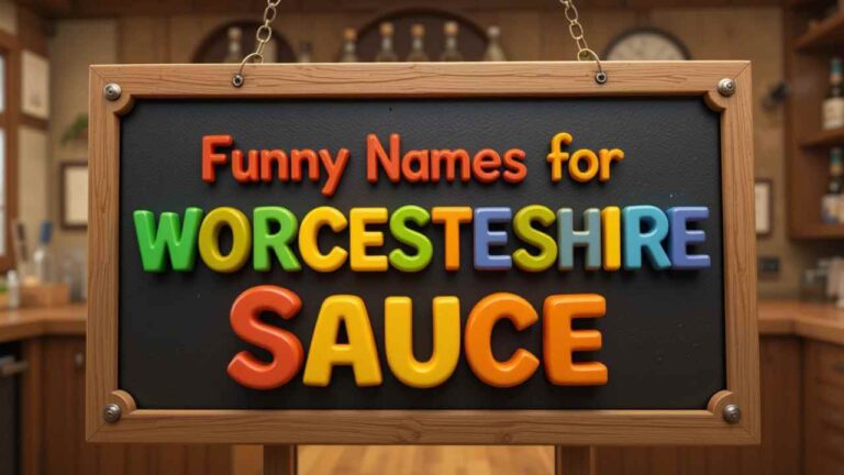 funny names for worcestershire sauce