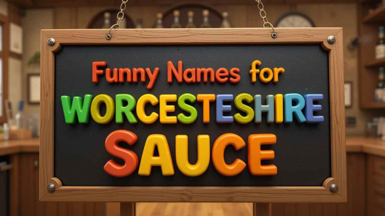 funny names for worcestershire sauce