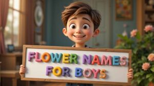 flower names for boys​