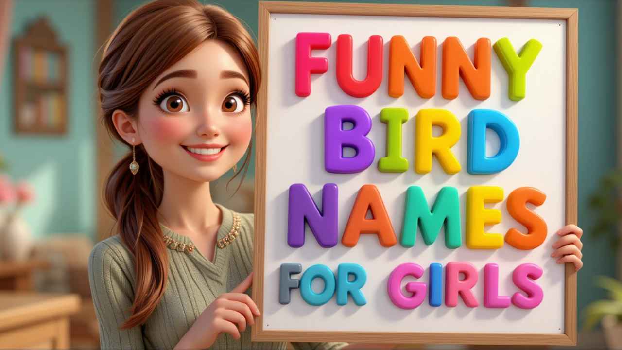 funny bird names for girls