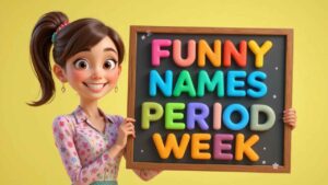 funny names for period week