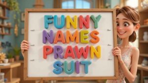 funny names for prawn suit