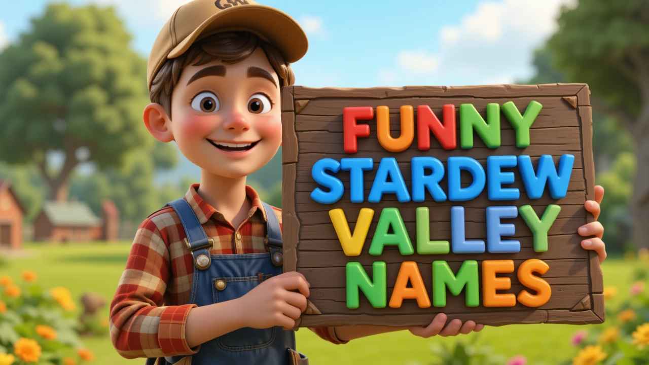 funny stardew valley farm names​