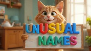 funny unusual cat names
