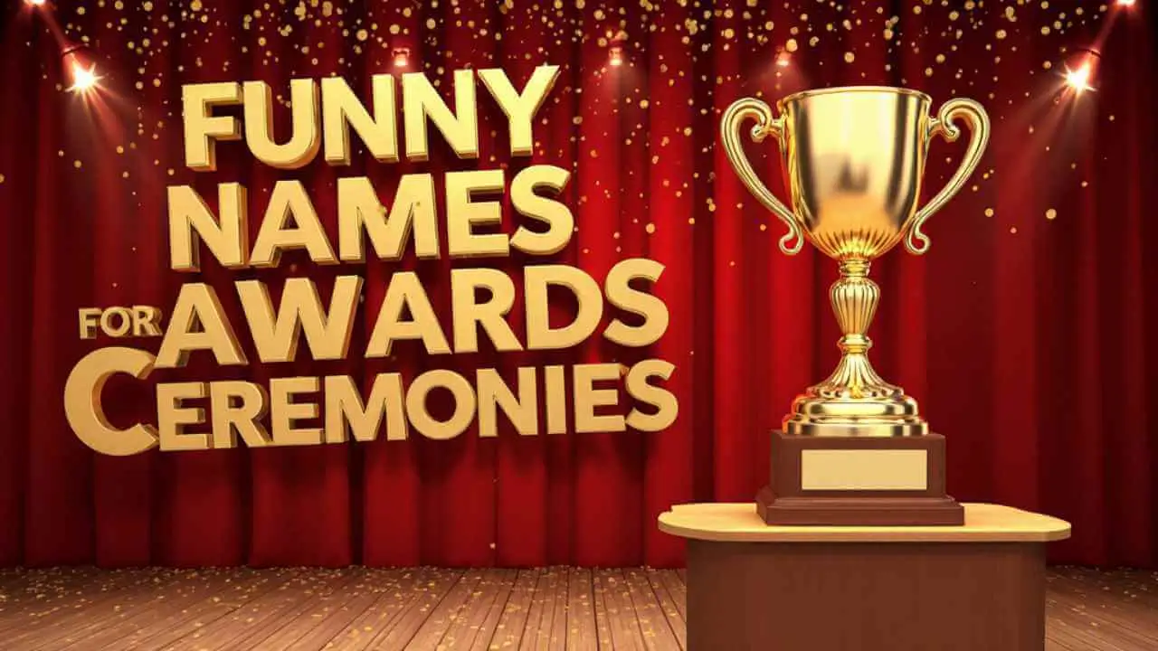 Funny Names for Award Ceremonies
