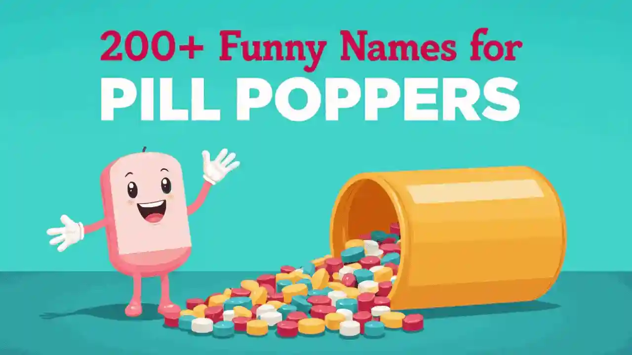 Funny Names for Pill Poppers