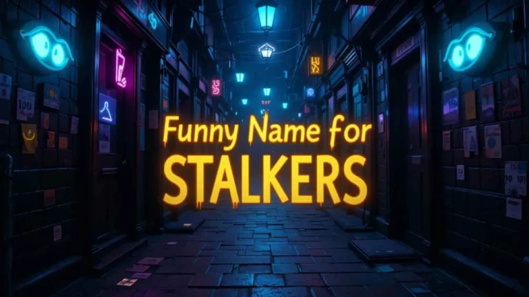 Funny Names for Stalkers
