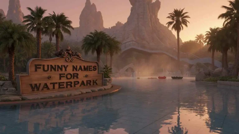 Funny Names for Waterpark
