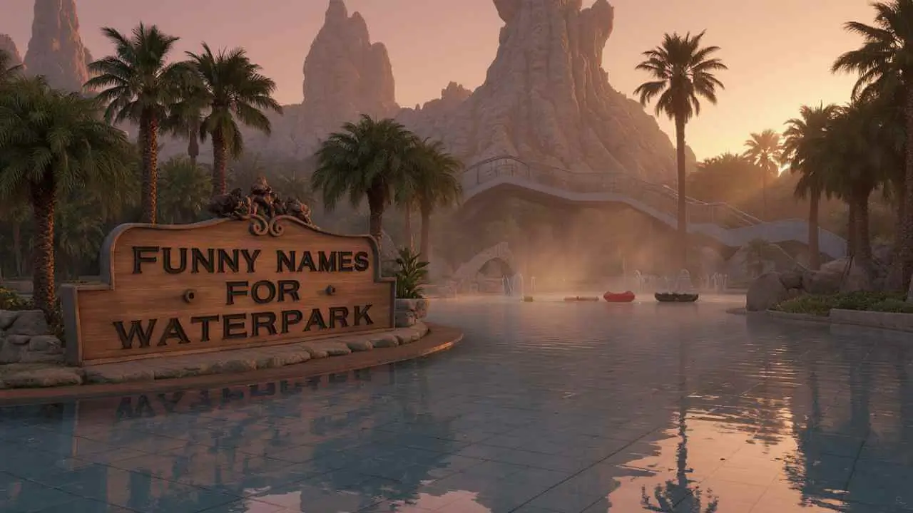 Funny Names for Waterpark