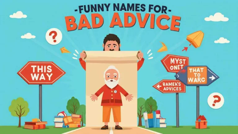 Funny Names For Bad Advice