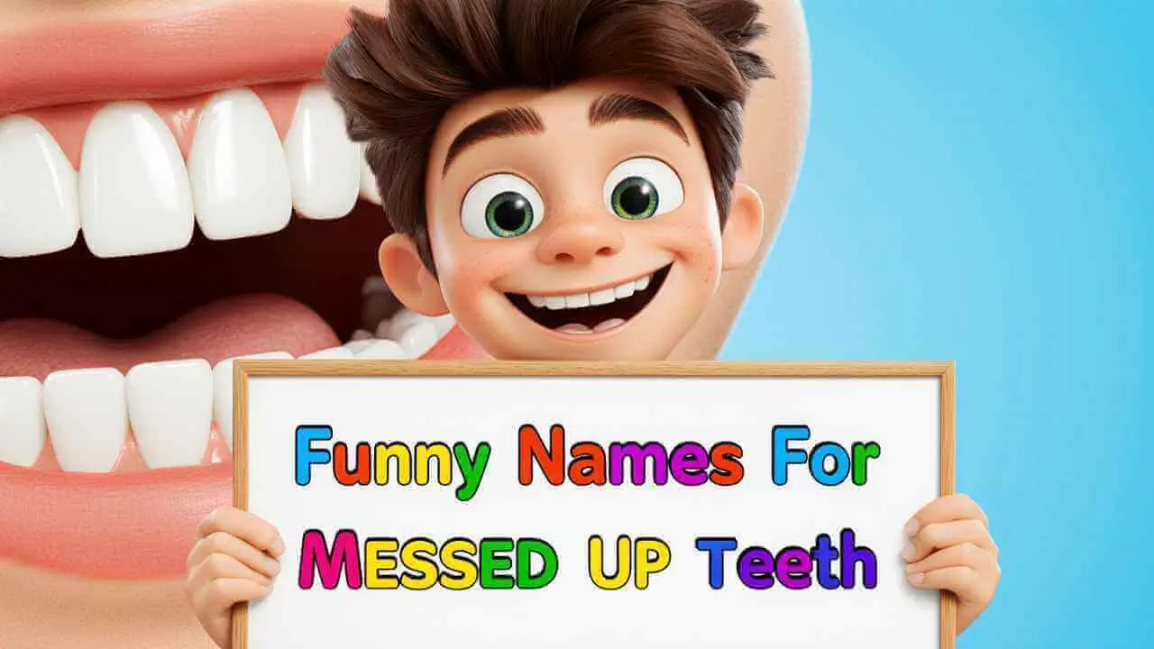 Funny Names For Messed UP Teeth