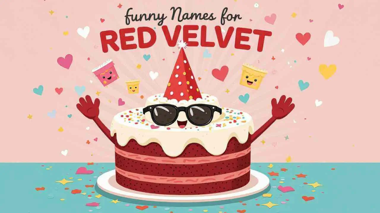 Funny Names for Red Velvet Cake