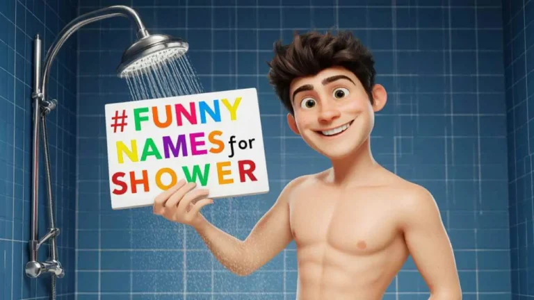 funny names for shower