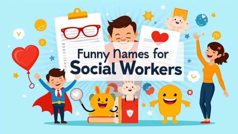 funny names for social worker