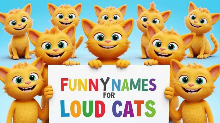 Funny Names For Loud Cats