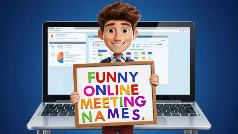 Funny Online Meeting Names