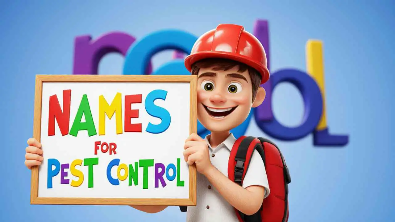 Names For Pest Control