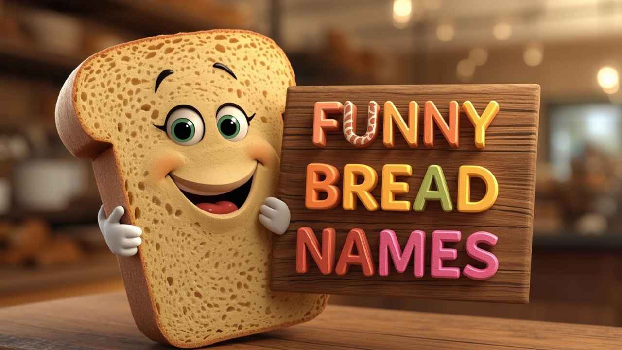 funny bread names